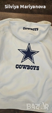 Продавам Мъжки Sweatshirt Dallas Cowboys, снимка 3 - Спортни дрехи, екипи - 53288858