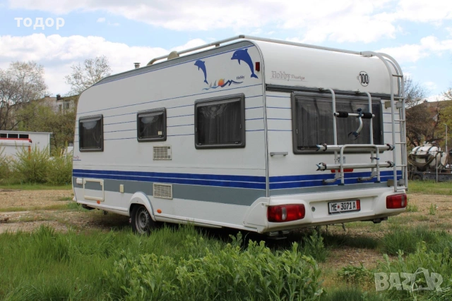 каравана Hobby Prestige 495, снимка 3 - Каравани и кемпери - 54159294