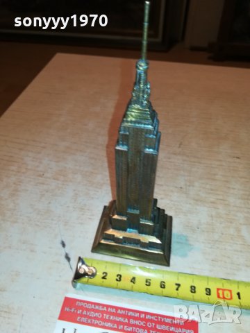 USA-NEW YORK МЕД/МЕСИНГ 1410211817, снимка 7 - Антикварни и старинни предмети - 34465402