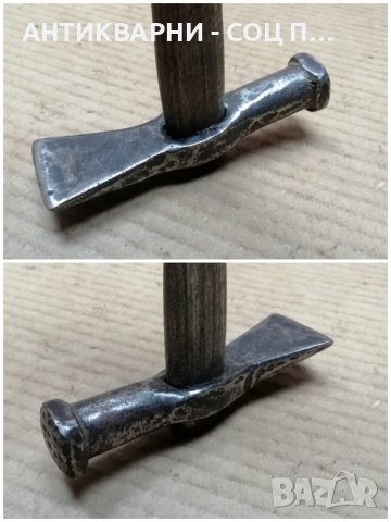 Стар Кован Обущарски Чук / 0,4 кг. , снимка 4 - Антикварни и старинни предмети - 44355991