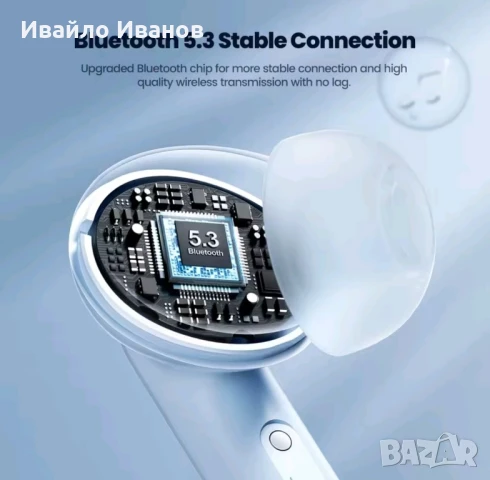 Блутут слушалки Toocki TWS + ANC + ENC, снимка 4 - Bluetooth слушалки - 51082708