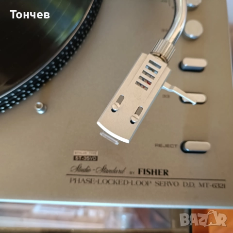 Грамофон Ficher MT-6321, снимка 18 - Грамофони - 51791951