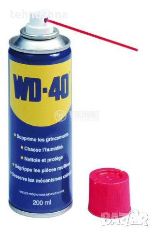 Универсална смазка WD-40 200 мл., снимка 2 - Лепила и силикон - 38556086