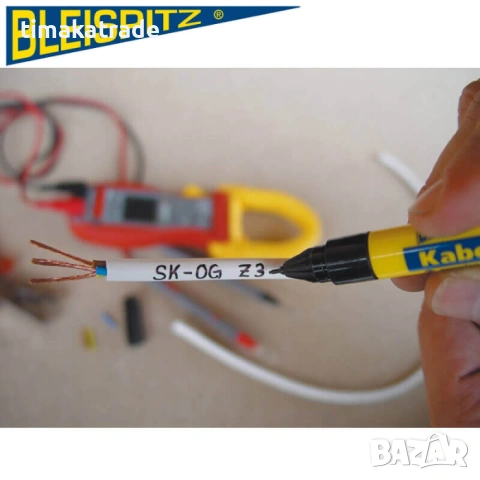 Маркер за кабели дебелина 0.75 мм, снимка 4 - Кабели и адаптери - 54171434