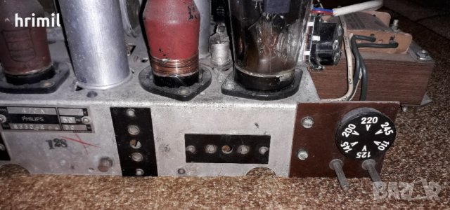 Шаси от радио Phillips 470A , снимка 6 - Антикварни и старинни предмети - 42813965
