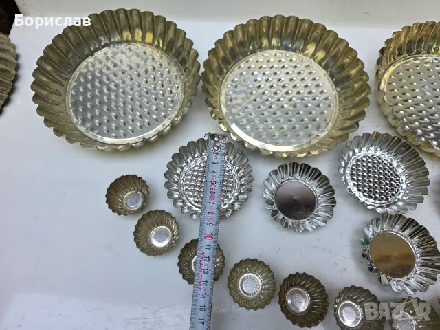 Метални форми за сладкиши, снимка 4 - Форми - 55930585