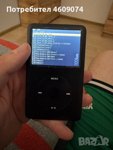 Apple iPod Classic 80GB с Rockbox – готов за музика без интернет и реклами!