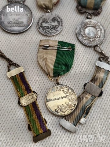Колекция от сребърни медали !!!, снимка 10 - Антикварни и старинни предмети - 54305335