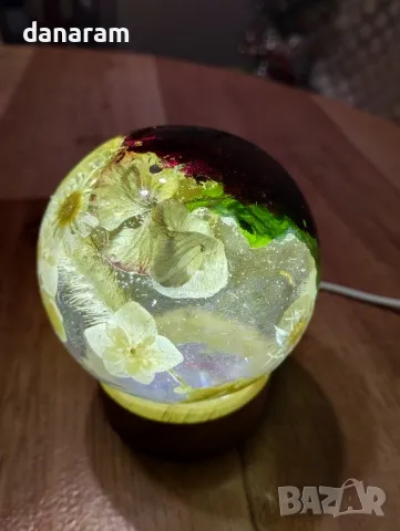 лампи от епоксидна смола, снимка 7 - Лед осветление - 48459600