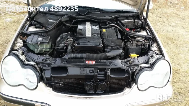 mercedes C 180 compressor w203 на части, снимка 2 - Автомобили и джипове - 56514308