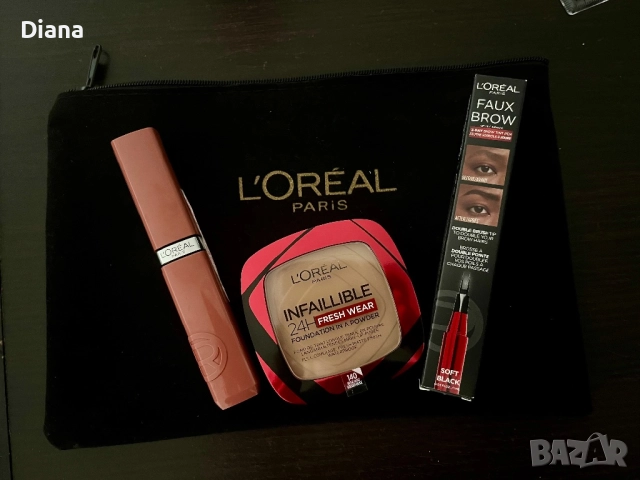 Грим продукти L’Oreal с несесер