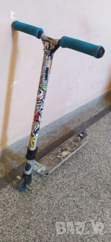 Тротинетка за трикове Oxelo + пегове