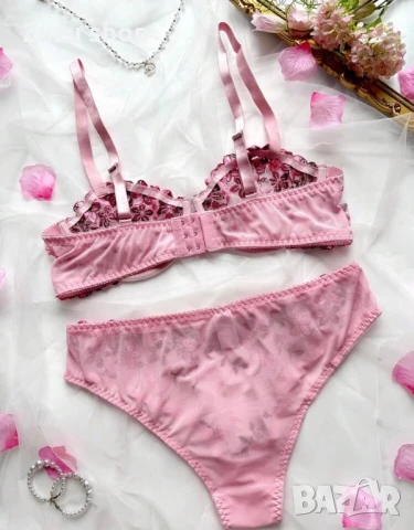 Дамски комплект секси бельо, снимка 2 - Бельо - 50807471