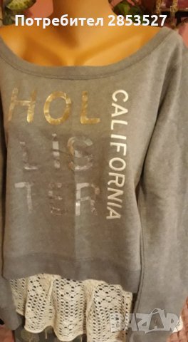 Holister California Спортна Блуза/памук