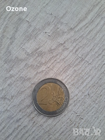 Гръцко 2 евро от 2002, снимка 2 - Нумизматика и бонистика - 53885010
