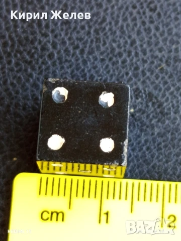 Старо зарче от соца черно шестранно за КОЛЕКЦИЯ ДЕКОРАЦИЯ 35234, снимка 4 - Други ценни предмети - 51395097