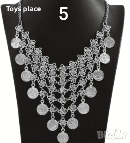 Различни модели етно колиета, прочелник, пендари, накит за народна носия , снимка 2 - Колиета, медальони, синджири - 51917696