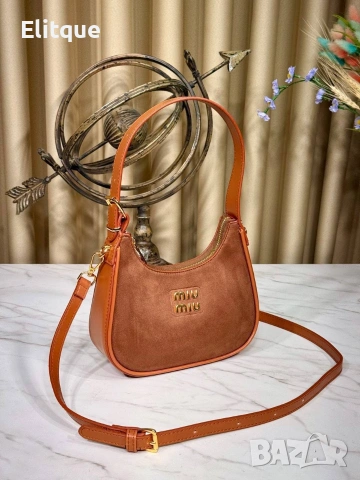 чанти MIU MIU - Crossbody ↔️ 22 cm ☘️ ↕️ 13 cm 🌸 , снимка 6 - Чанти - 53130025