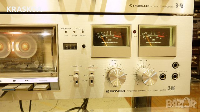 PIONEER SA-706  & CT-606 &  TX-606, снимка 6 - Ресийвъри, усилватели, смесителни пултове - 30015982