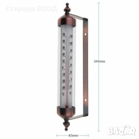ТЕРМОМЕТЪР ЗА РАМКА НА ПРОЗОРЕЦ, снимка 3 - Други стоки за дома - 48348370