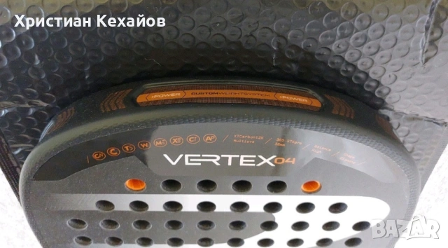 Bullpadel Vertex 04 падел ракета, снимка 5 - Тенис - 53601705