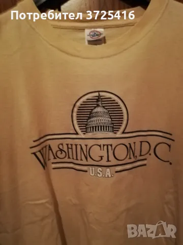 Бежава мъжка блуза-тениска, снимка 2 - Спортни дрехи, екипи - 48681537