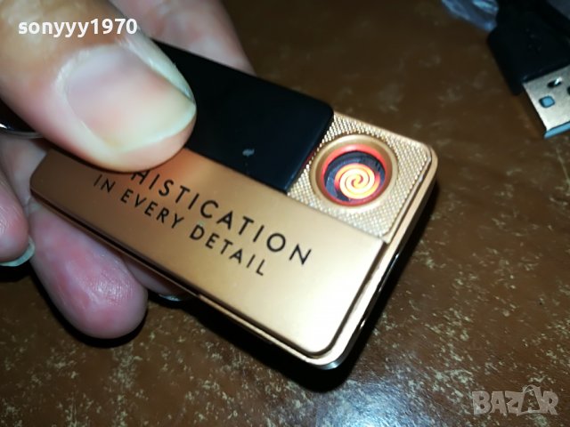 dunhill-usb метална запалка/ключодържател с реотан 2906222020, снимка 2 - Запалки - 37240373