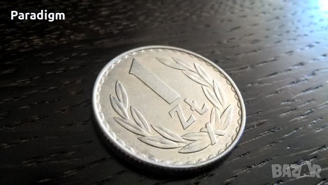 Mонета - Полша - 1 злота | 1977г.