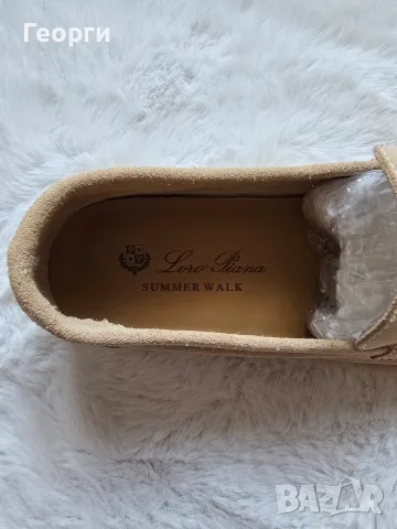 Мъжки мокасини Loro Piana - Summer Walk, снимка 7 - Мокасини - 56226130