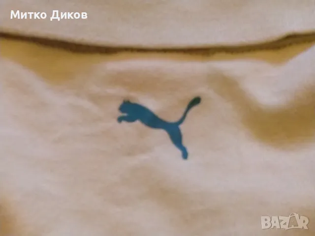 Тениска маркова на Пума зелена реален размер С, снимка 5 - Тениски - 49171839