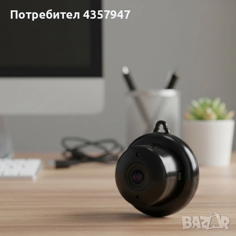 📷 Мини HD Wi-Fi камера V380 с нощно виждане