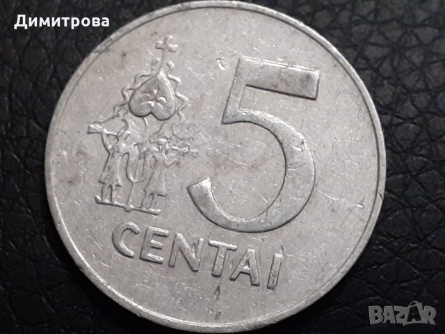 5 центай литва 1991, снимка 2 - Нумизматика и бонистика - 31384229