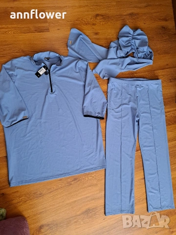 Mykiny brand бански костюми XL син и беж, снимка 6 - Бански костюми - 54159452