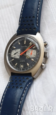 Винтидж швейцарски хронограф Zentra Valjoux 7734