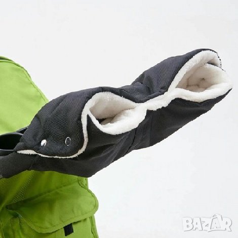 Маншон Ръкавица ръкавици за бебешка количка с пух водоусточиви, снимка 3 - Други - 31250202