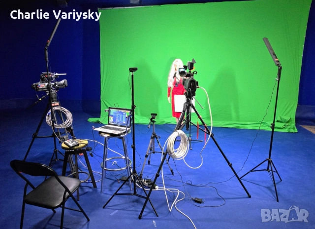 Подкаст запис и излъчване – 4 камери + ATEM + пълен сет (готов)