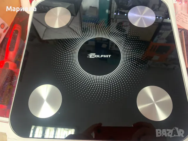 Smart Кантар за Телесно Тегло / Кантар с Bluetooth / Кантар с Телесен Индекс до 180кг., снимка 3 - Други - 47782861