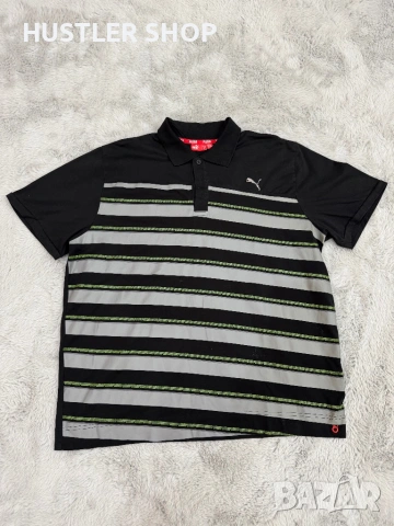 Мъжка тениска с яка PUMA. Размер 2XL