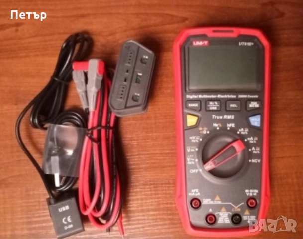 Мултиметър мултицет UNI-T UT61E+ True RMS Multimeter, снимка 7 - Други инструменти - 31830122