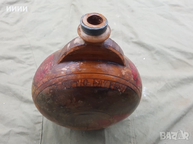 Автентична рисувана бъклица , снимка 5 - Антикварни и старинни предмети - 52315735