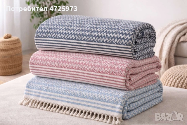 Шалтета размер 170/210, снимка 4 - Покривки за легло - 54057139