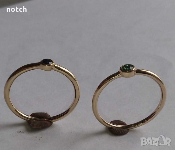 Златни пръстени, снимка 5 - Пръстени - 31760501