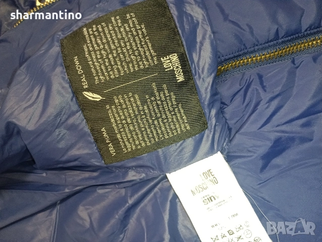 Love Moschino яке с гъши пух S, снимка 6 - Якета - 53193560