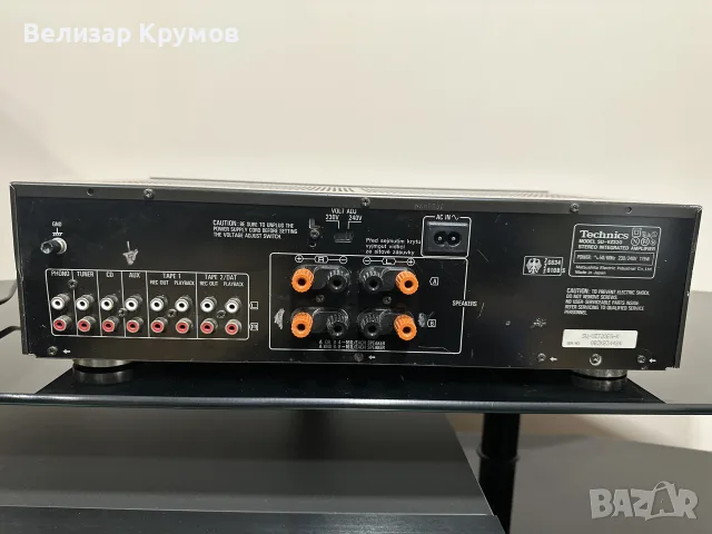 Усилвател Technics SU-VZ320 , снимка 8 - Ресийвъри, усилватели, смесителни пултове - 56505526