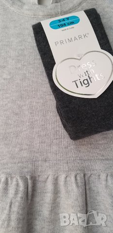 Рокля с чорапогащник, снимка 2 - Детски рокли и поли - 34094282