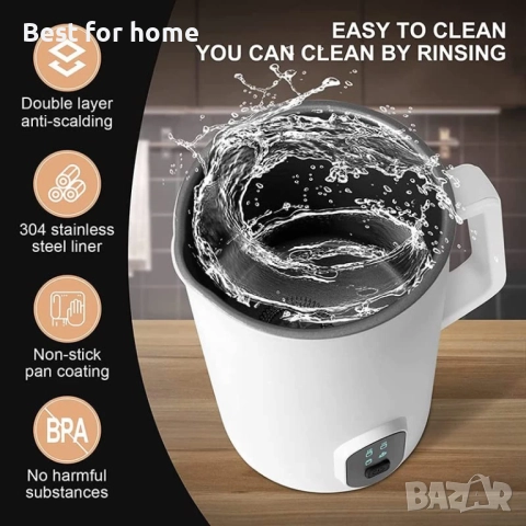 Разпенител за мляко, 4 в 1  с функция за нагряване, снимка 5 - Кафемашини - 51524863