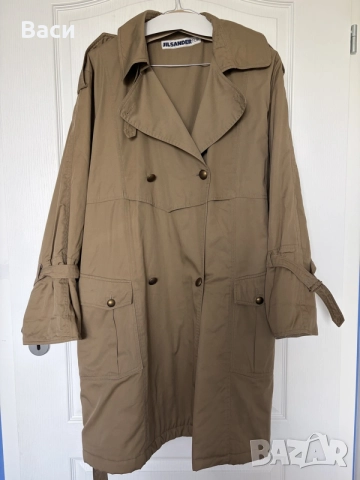 JIL SANDER оригинален тренч,палто, снимка 5 - Палта, манта - 56152075