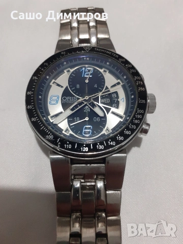 ORIS HRONOGRAF AUTOMATIC ORIGINAL SWISS MADE , снимка 2 - Мъжки - 54102280
