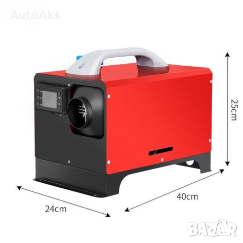 Преносим дизелов отоплител (Суха печка) 8kW – Автономно отопление за каравана, кемпер (12V/24V/220V), снимка 2 - Аксесоари и консумативи - 53877110