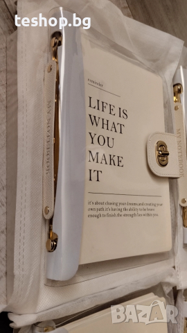 Луксозен тефтер в 3 цвята за подарък, снимка 4 - Други - 52263626